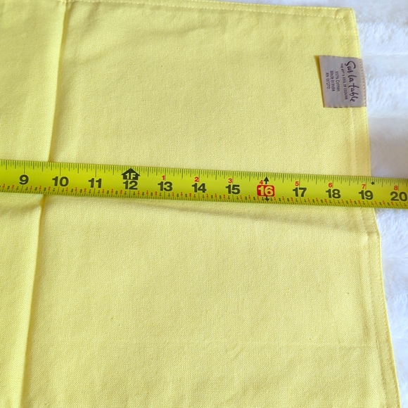 YELLOW Placemats by Sur La Table - Picture 6 of 7